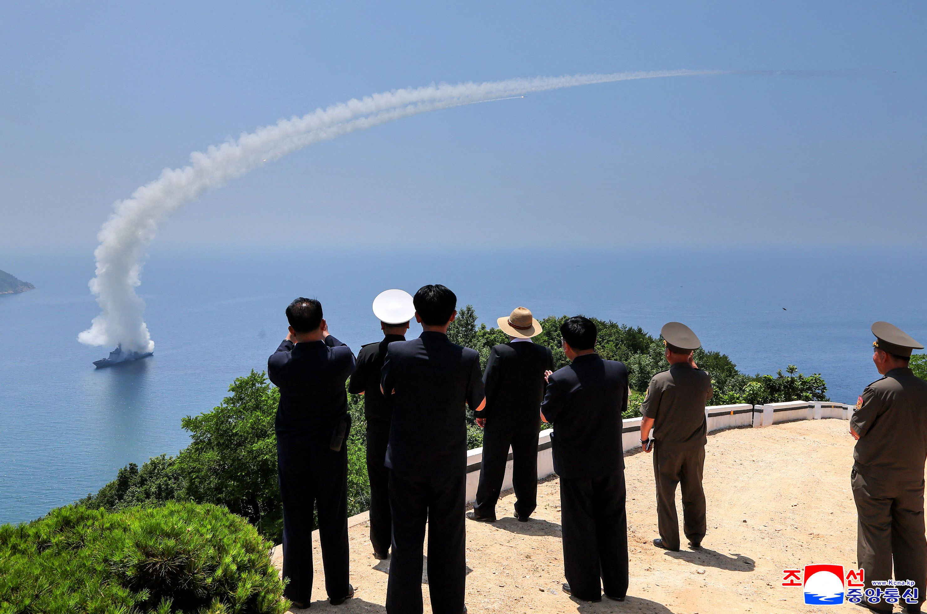 North Korea's Kim Oversees Latest Naval Weapons Tests