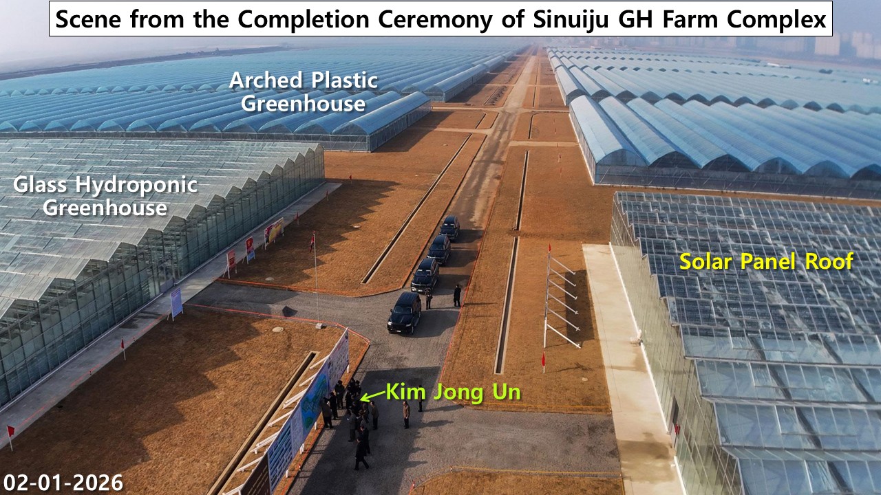 Satellite imagery shows Sinuiju greenhouse farm far larger than North Korea claims